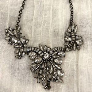 J.Crew Factory Rhinestone Chunky Statement Necklace